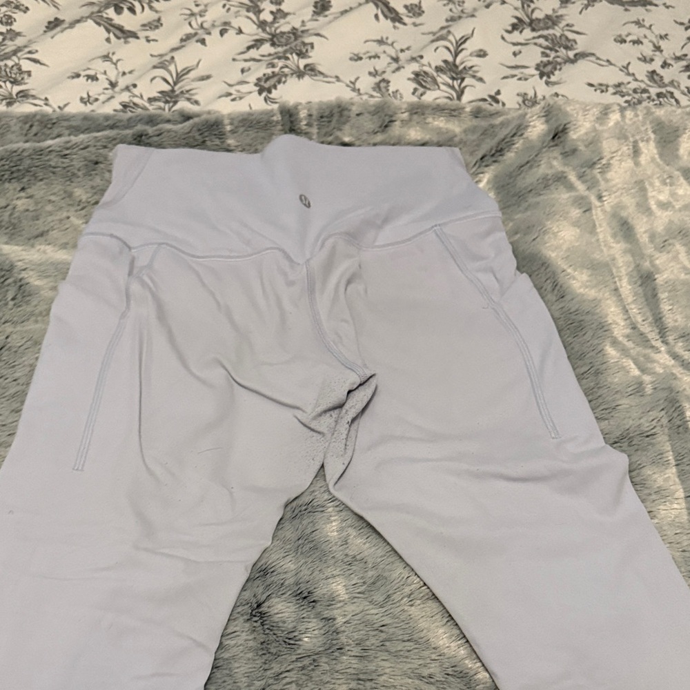 lululemon athletica Light Gray Leggings